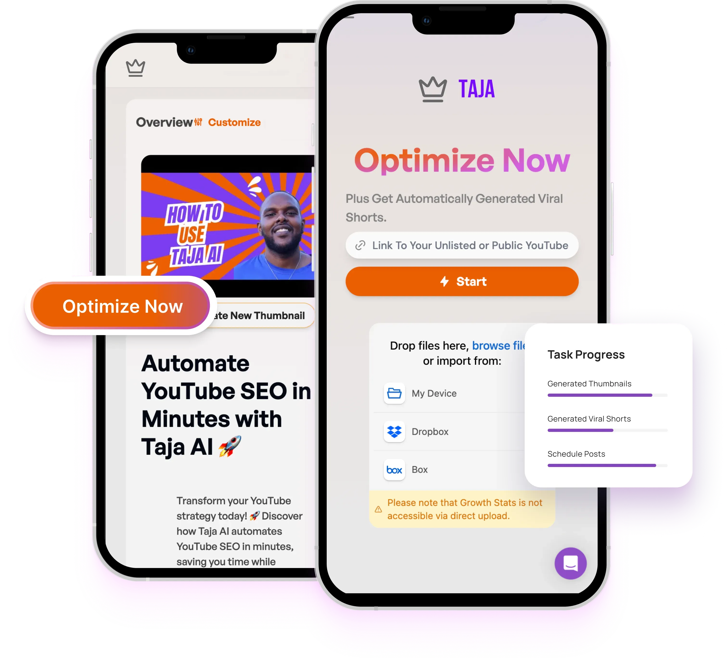 Taja optimizing YouTube SEO